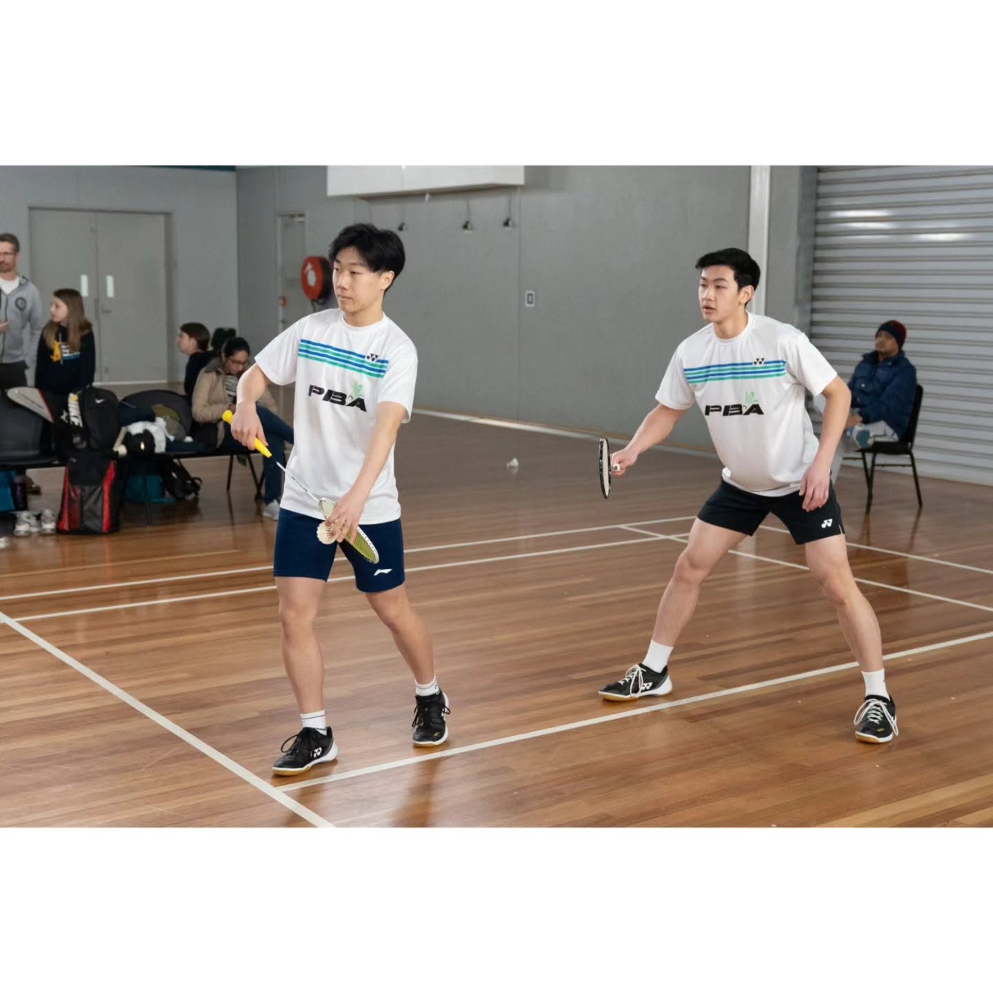 Friday social badminton players at Gold Badminton Centre